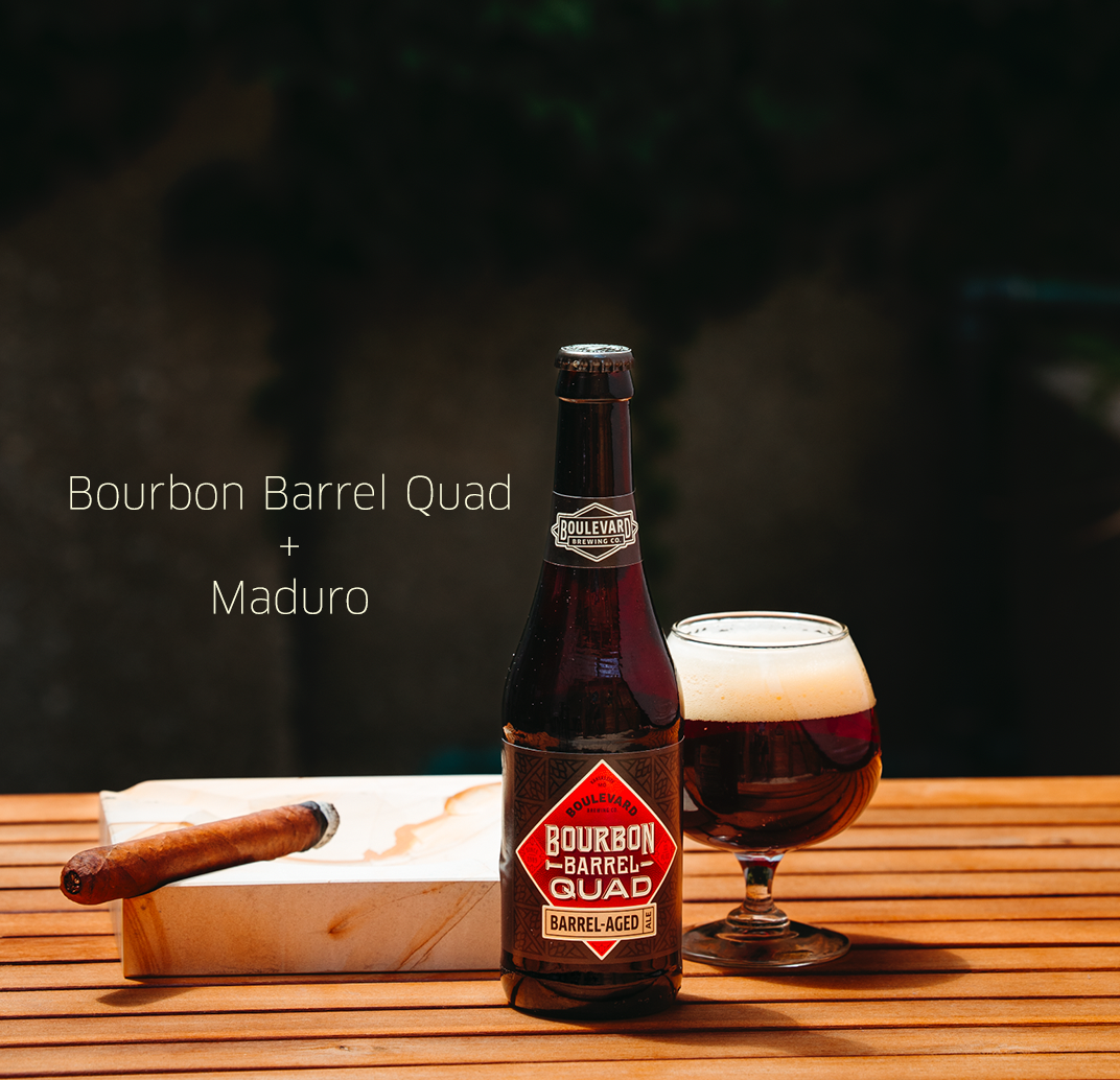 Bourbon Barrel Quad and Maduro Cigars